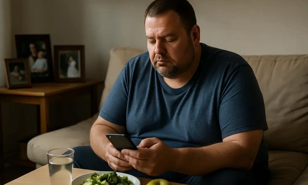 Patient discussing mental health needs with a bariatric care professional
