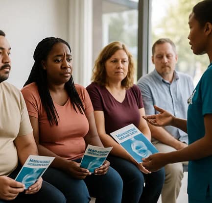 Bariatric Surgery Uptake discussion between a patient and healthcare professional