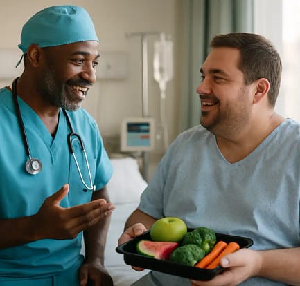 Bariatric meal planning with ultra-processed foods swapped for simple whole-food options